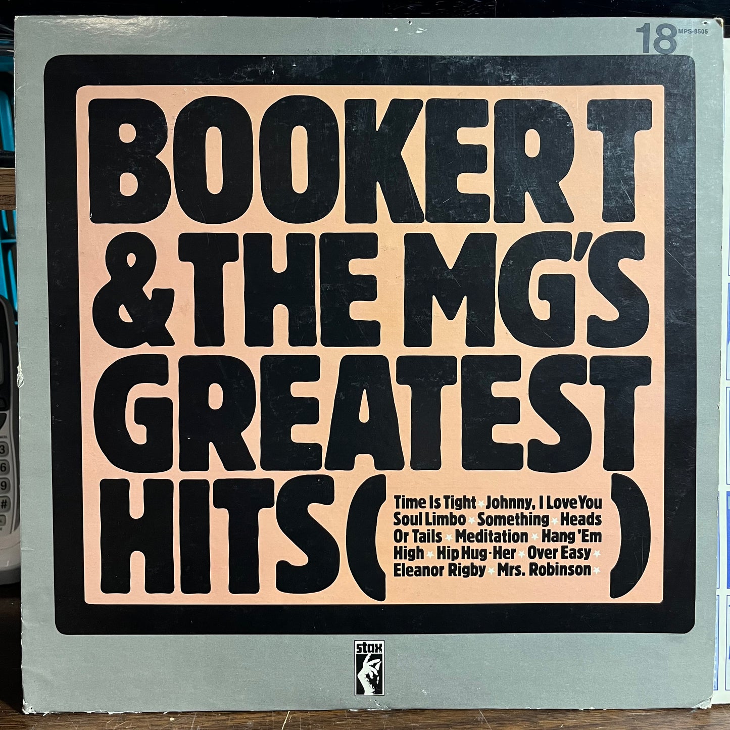 Booker T. & The M.G.'s Greatest Hits (VINYL) | Excellent (EX) Excellent (EX) - FUNK / USED *EXCELLENT*
