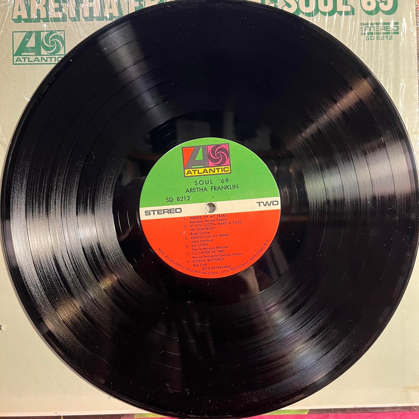 Aretha Franklin - Soul '69 *MGM/SHRINK* | Excellent (EX) Near Mint (NM) - FUNK / USED *EXCELLENT*