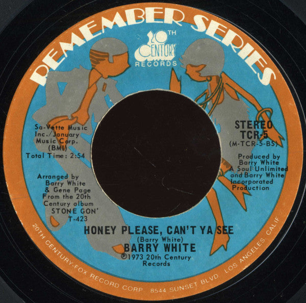 Never, Never Gonna Give Ya Up / Honey Please, Can't Ya See (7" VINYL) | Excellent (EX) Generic - FUNK / USED *EXCELLENT*