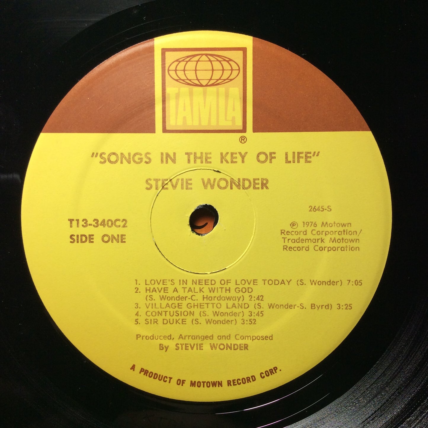 Songs In The Key Of Life (2xVINYL) | Excellent (EX) Excellent+ (EX+) - FUNK / USED *EXCELLENT*