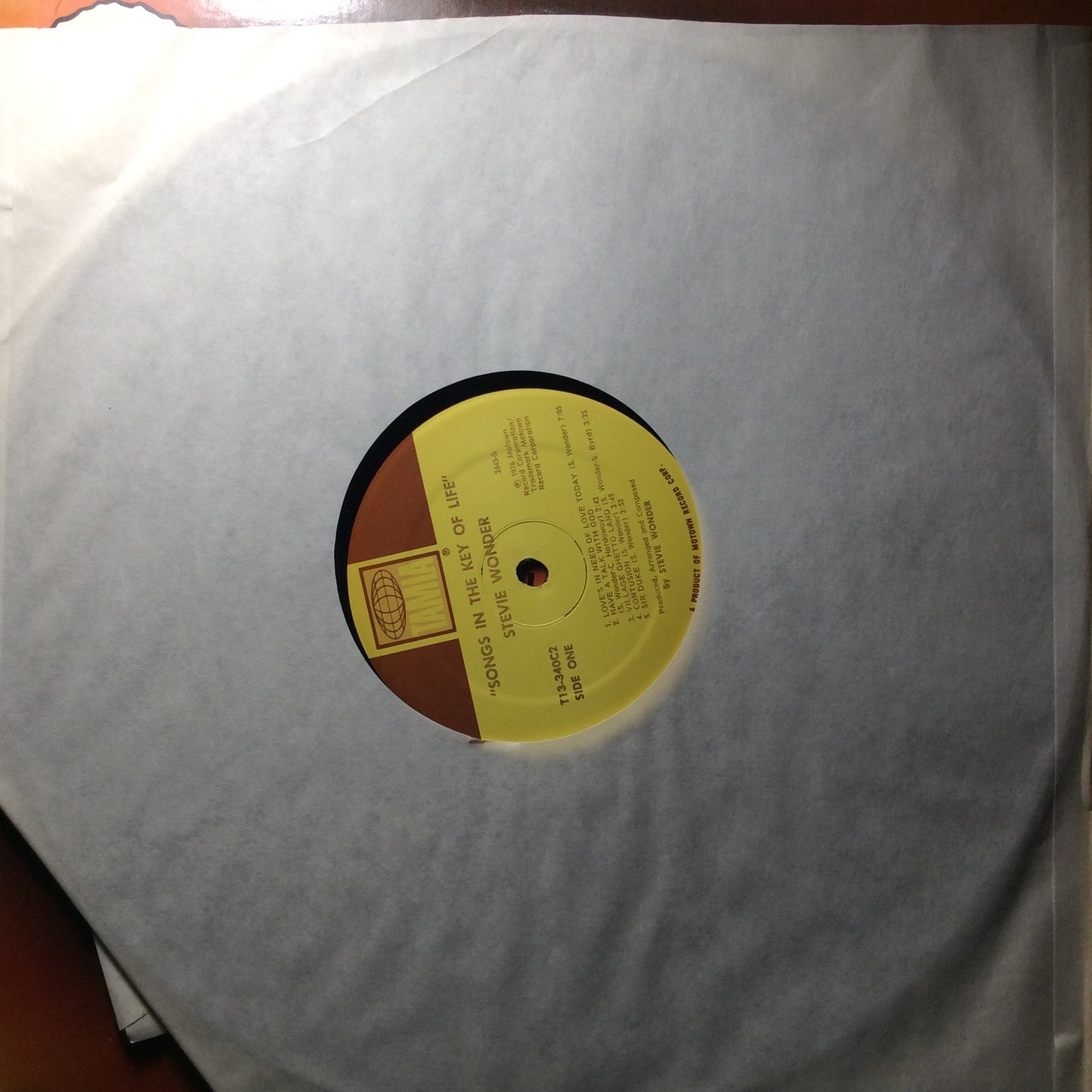 Songs In The Key Of Life (2xVINYL) | Excellent (EX) Excellent+ (EX+) - FUNK / USED *EXCELLENT*