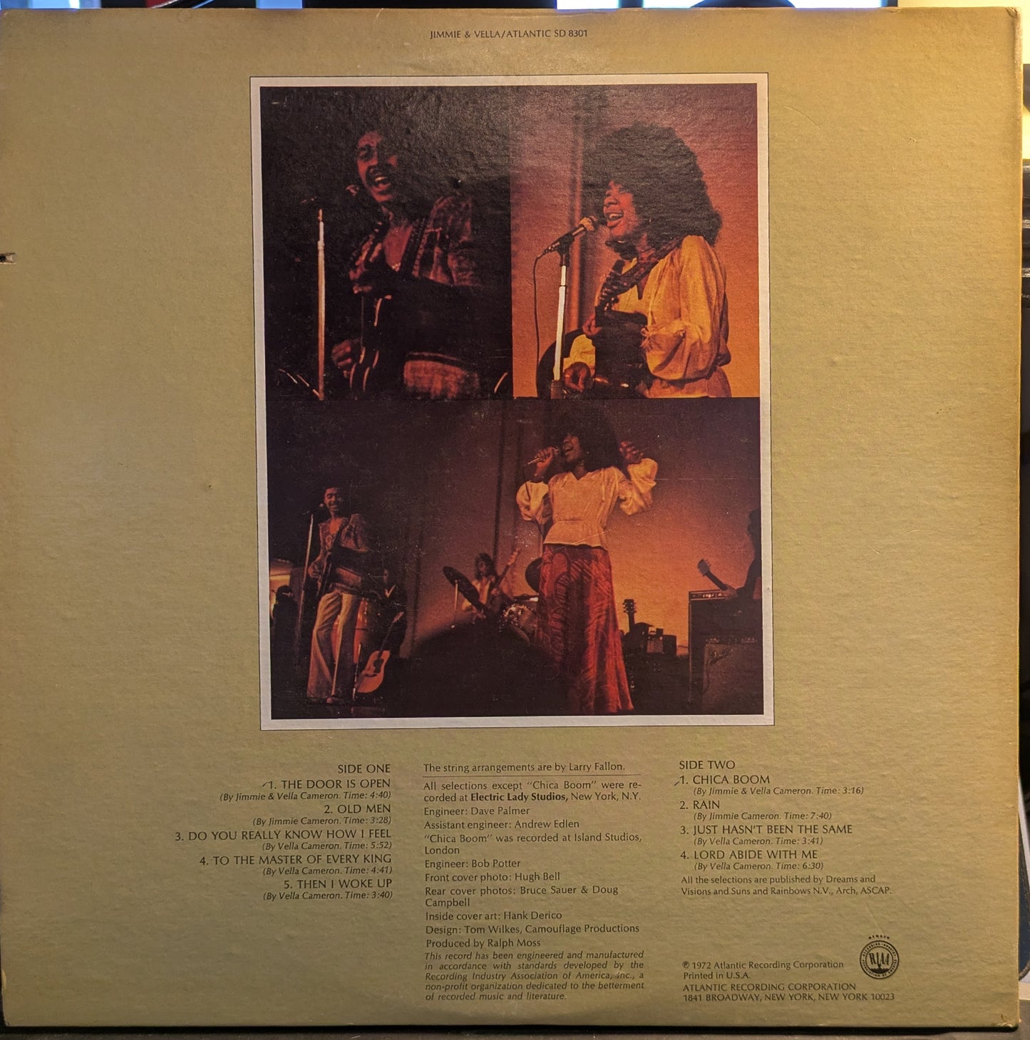 Jimmie & Vella (PROMO VINYL) | Excellent (EX) Very Good Plus (VG+) - FUNK / USED *EXCELLENT*