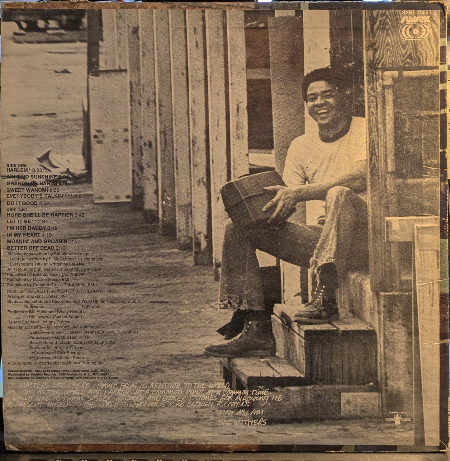 Just As I Am (VINYL) | Good Plus (G+) Very Good (VG) - FUNK / USED *GOOD+*