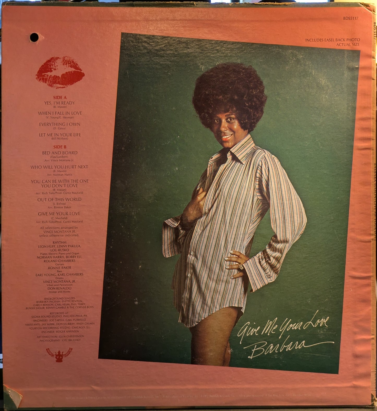Give Me Your Love (PROMO VINYL) | Near Mint (NM) Very Good (VG) - FUNK / USED *NEAR MINT-*