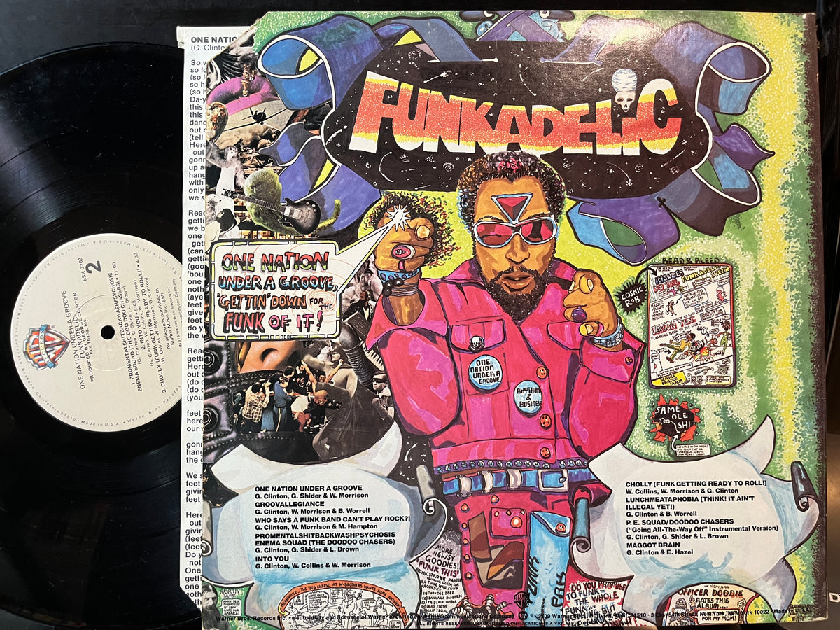 Funkadelic - One Nation Under A Groove (VINYL LP) | USED Near Mint- (NM-) Near Mint (NM or M-) - FUNK / USED *NEAR MINT-*