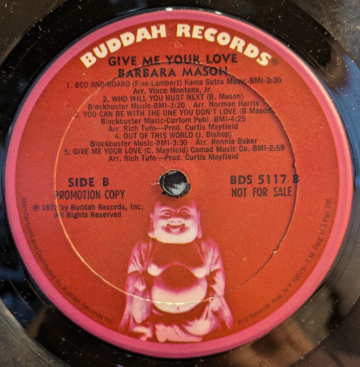 Give Me Your Love (PROMO VINYL) | Near Mint (NM) Very Good (VG) - FUNK / USED *NEAR MINT-*