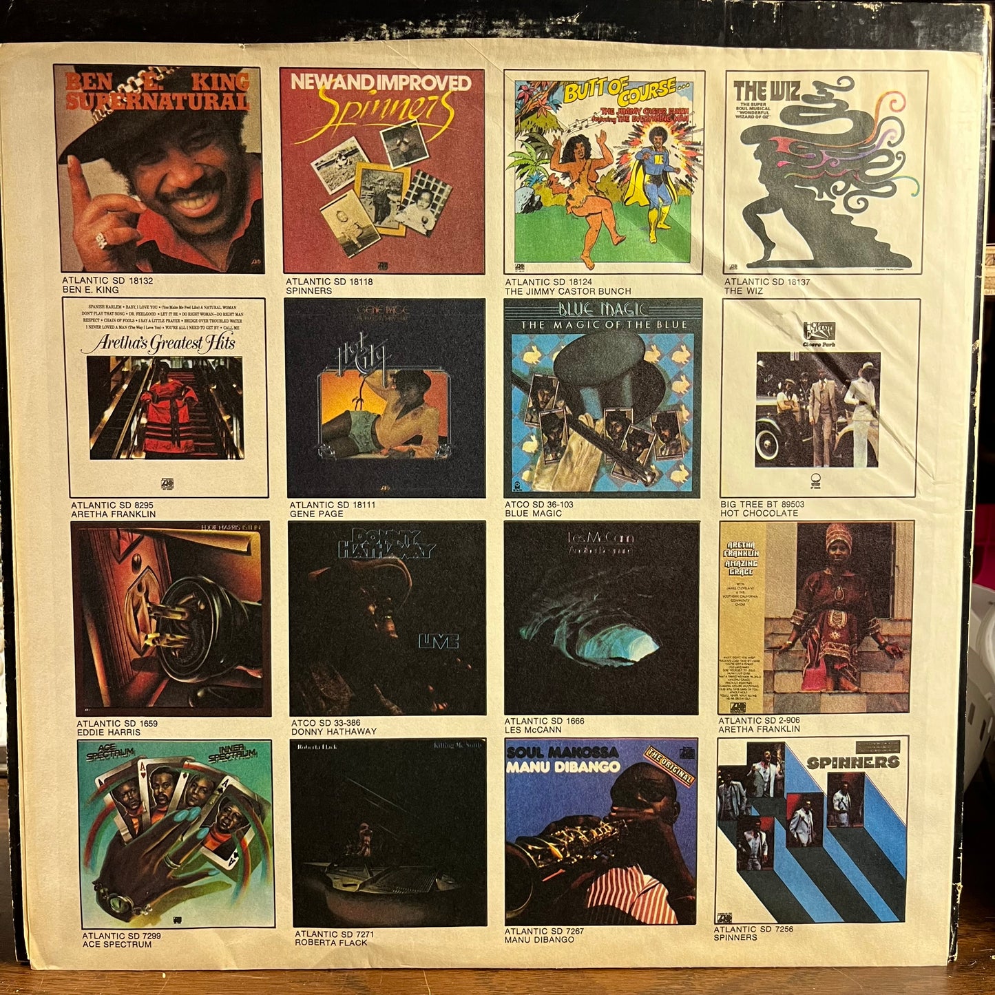 Roberta Flack & Donny Hathaway (VINYL) | Near Mint- (NM-) Very Good Plus (VG+) - FUNK / USED *NEAR MINT-*