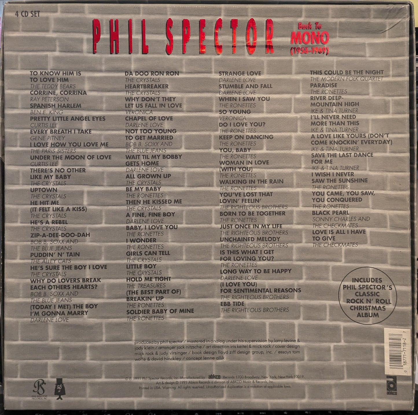 Back To Mono (1958-1969) (CD BOX) | Near Mint (NM) Excellent (EX) - FUNK / USED *NEAR MINT*