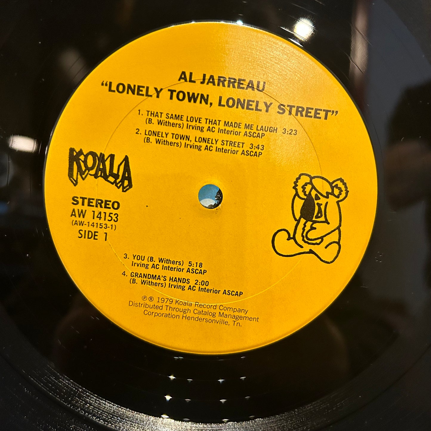 Al Jarreau - Lonely Town, Lonely Street | Near Mint (NM) Excellent (EX) - FUNK / USED *NEAR MINT*