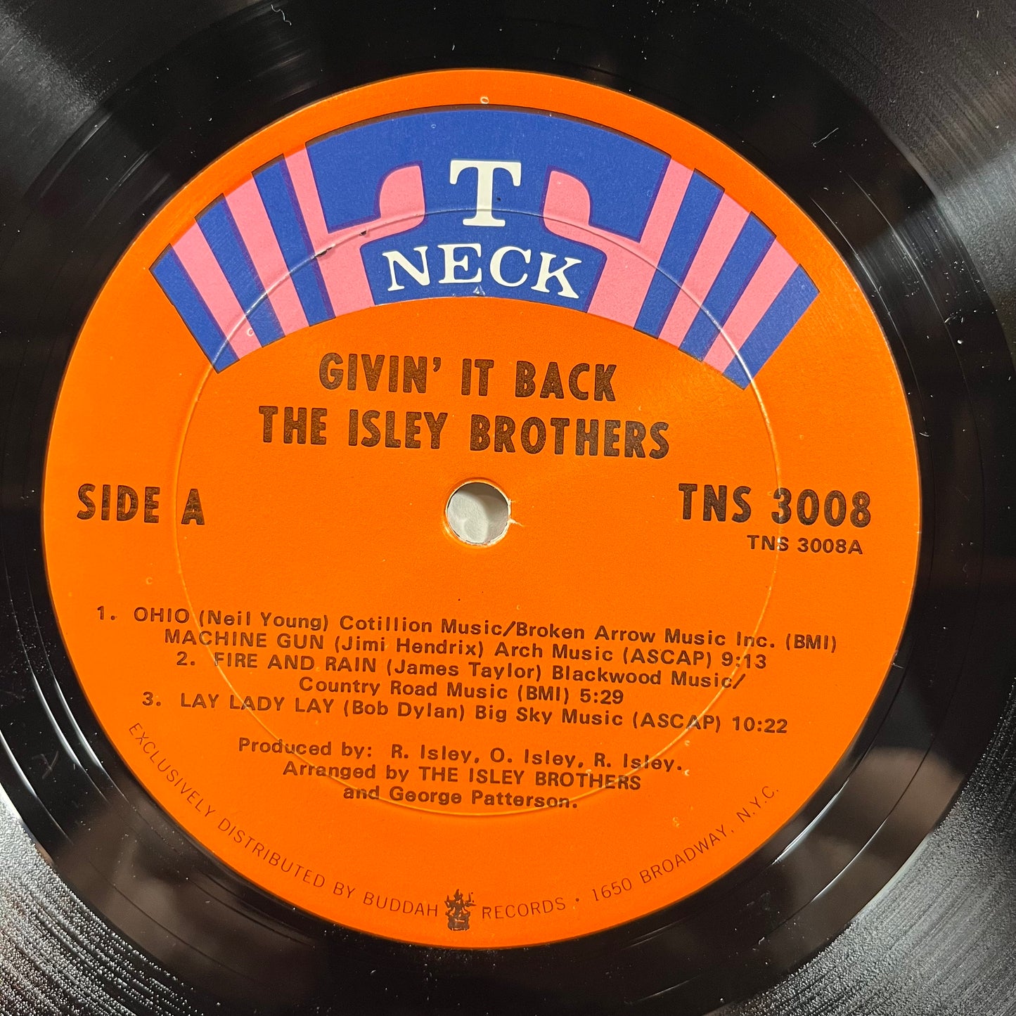 Givin' It Back (VINYL) | Near Mint (NM) Excellent+ (EX+) - FUNK / USED *NEAR MINT*