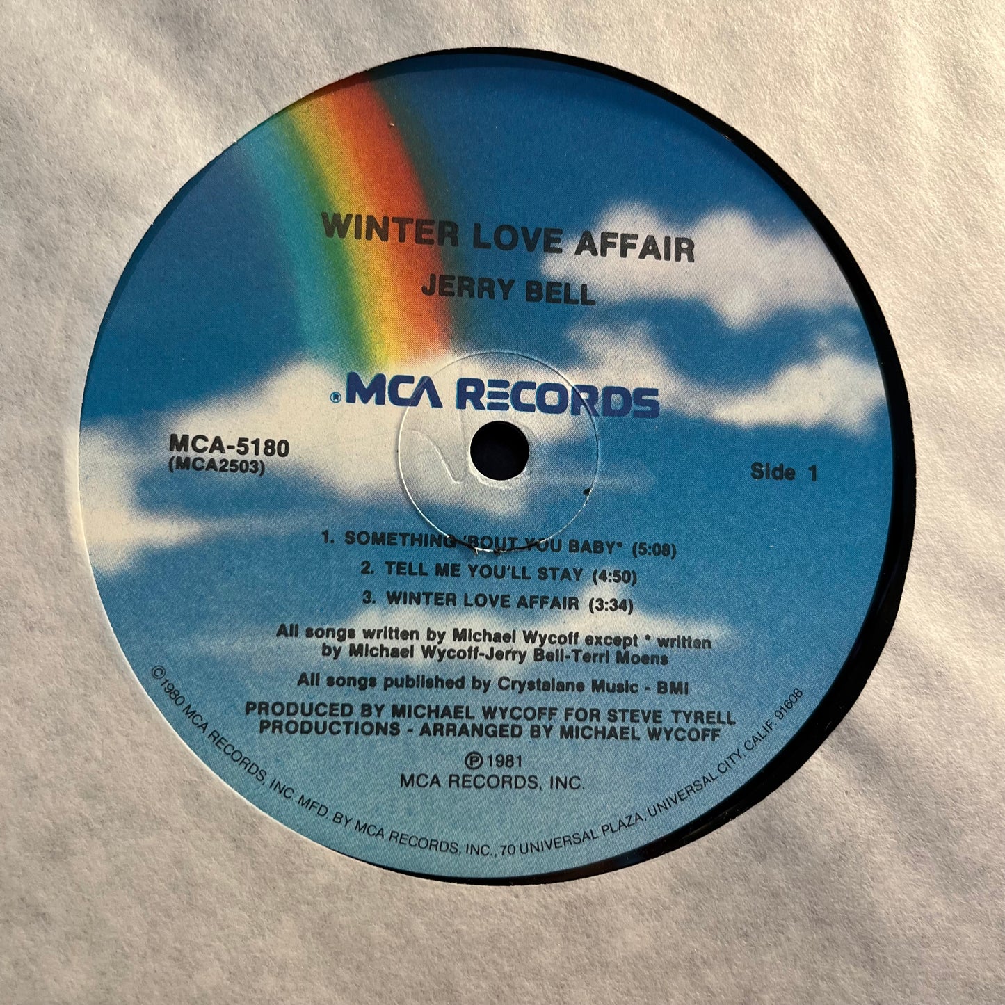 Jerry Bell - Winter Love Affair *PROMO* | Near Mint (NM) Near Mint (NM) - FUNK / USED *NEAR MINT*