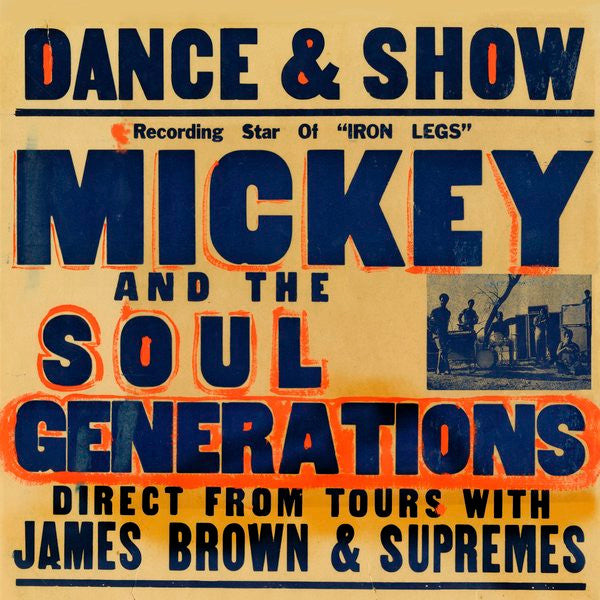 Mickey & The Soul Generation - Iron Leg: The Complete Mickey & The Soul Generation (VINYL 3xLP) | USED Near Mint (NM or M-) Near Mint (NM or M-) - FUNK / USED *NEAR MINT*