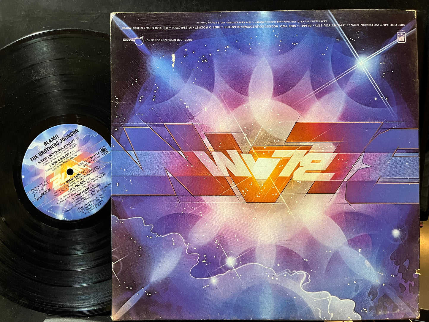 Brothers Johnson - Blam!! (VINYL LP A&M SP4714 1978) | USED Near Mint (NM) Excellent+ (EX+) - FUNK / USED *NEAR MINT*