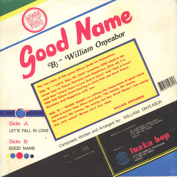 Good Name (VINYL) | Near Mint (NM) Near Mint (NM) - FUNK / USED *NEAR MINT*