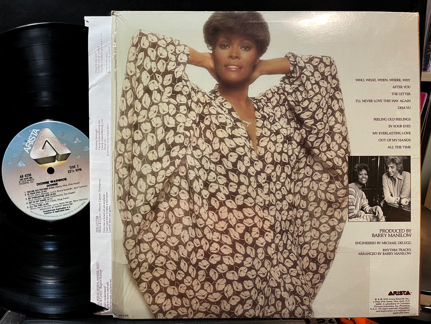 Dionne (VINYL) | Near Mint (NM or M-) Near Mint (NM) - FUNK / USED *NEAR MINT*