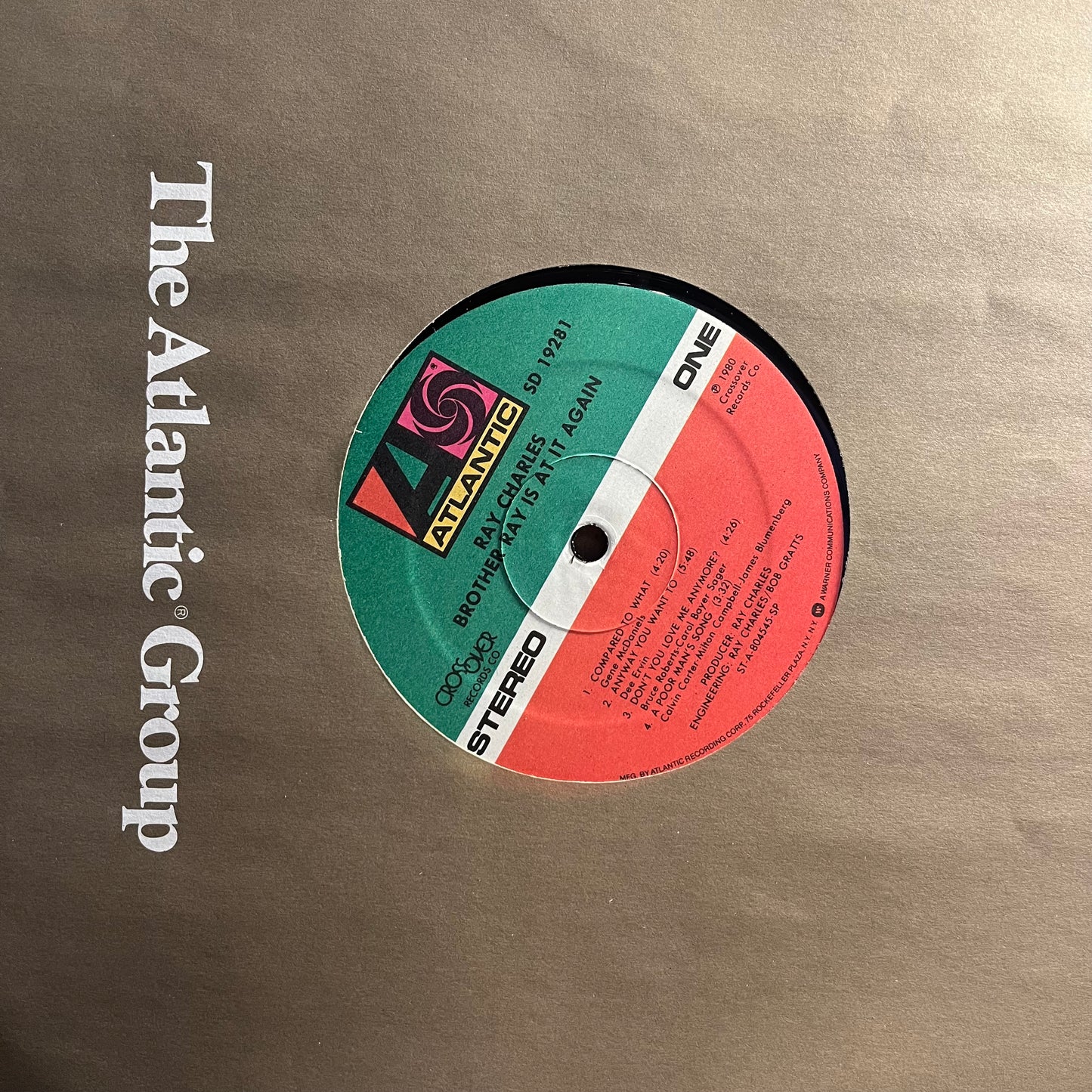 Ray Charles - Brother Ray Is At It Again! *PROMO* | Near Mint (NM) Near Mint (NM) - FUNK / USED *NEAR MINT*