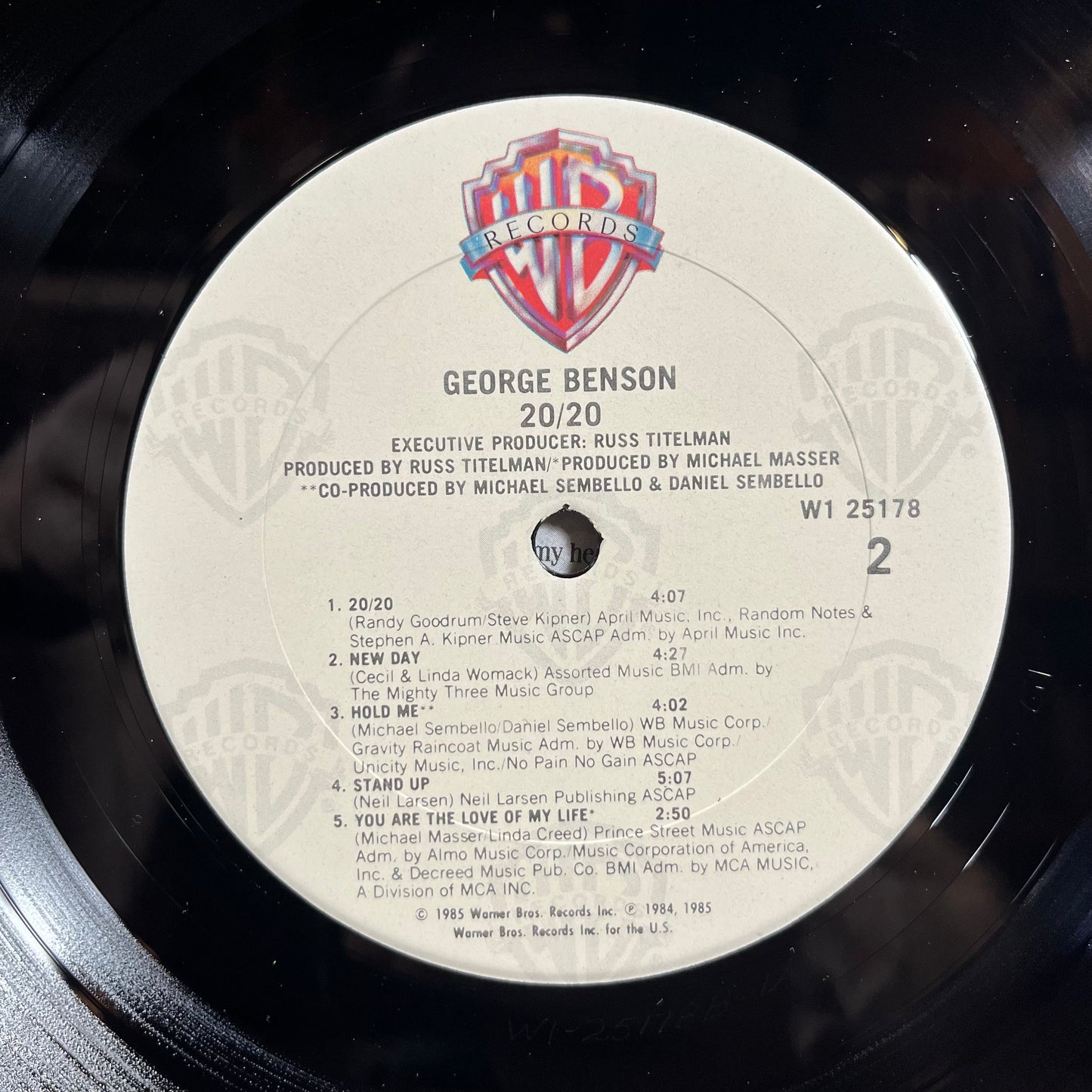 20/20 (LP) | Near Mint (NM) Near Mint (NM) - FUNK / USED *NEAR MINT*
