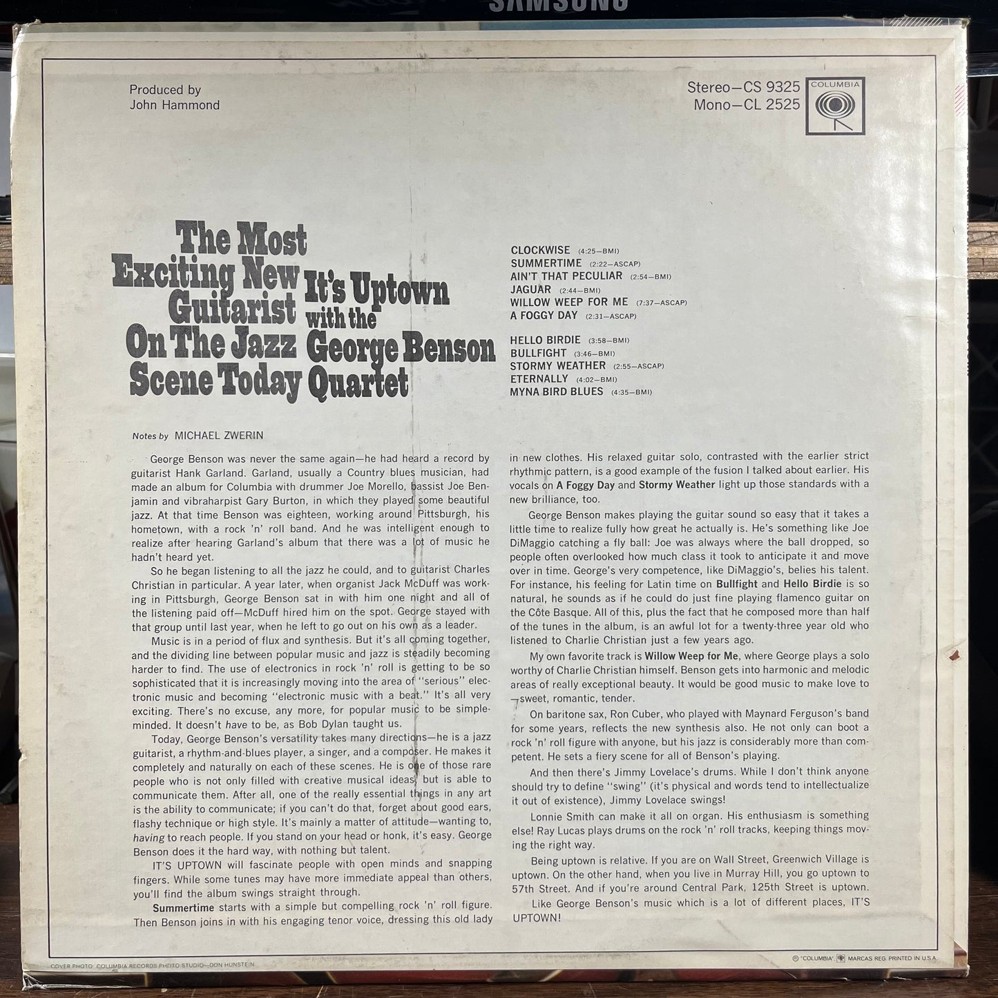 It's Uptown (LP) | Near Mint (NM) Very Good Plus (VG+) - FUNK / USED *NEAR MINT*