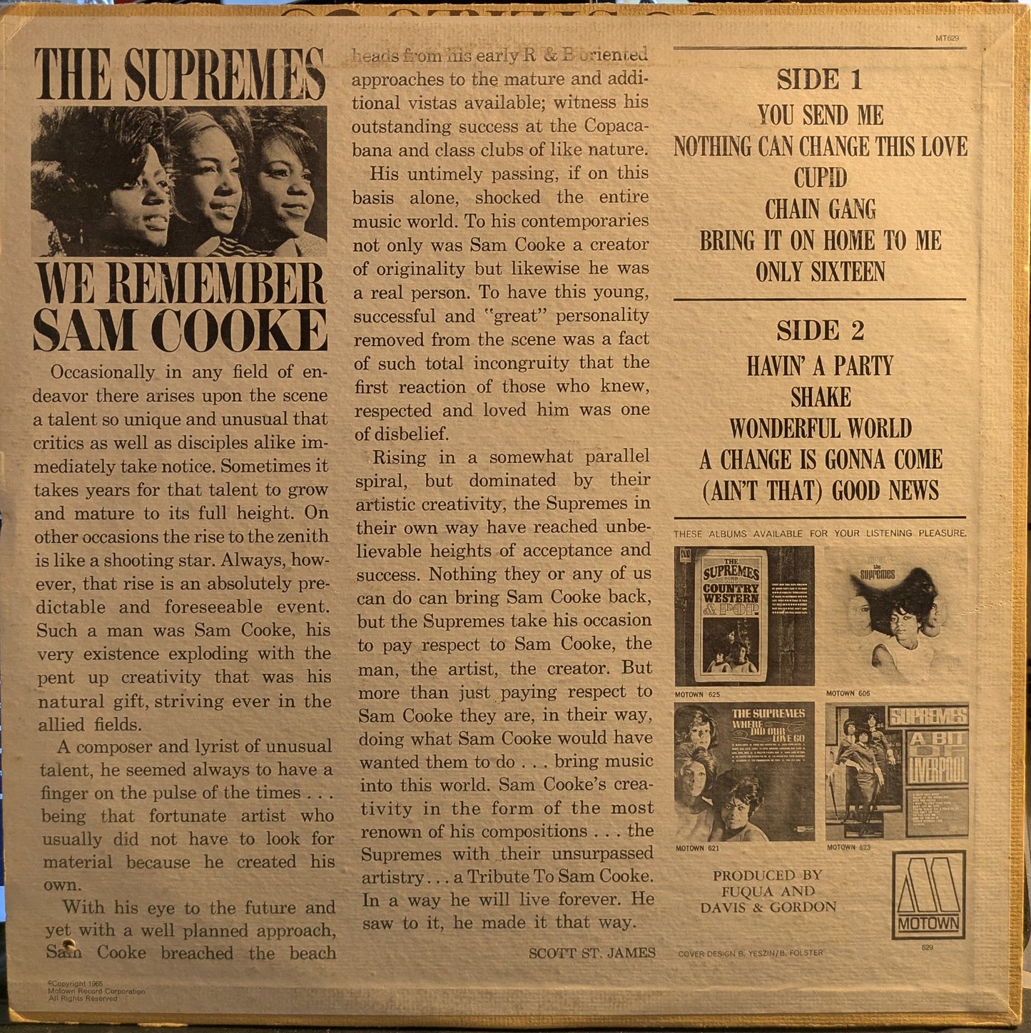 We Remember Sam Cooke (VINYL) | Very Good Plus (VG+) Very Good Plus (VG+) - FUNK / USED *VERY GOOD+*