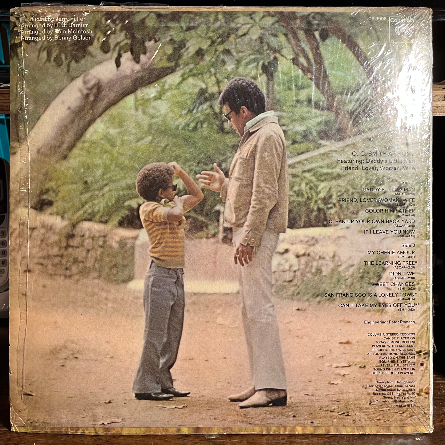 O.C. Smith At Home (VINYL) | Very Good Plus (VG+) Near Mint (NM) - FUNK / USED *VERY GOOD+*