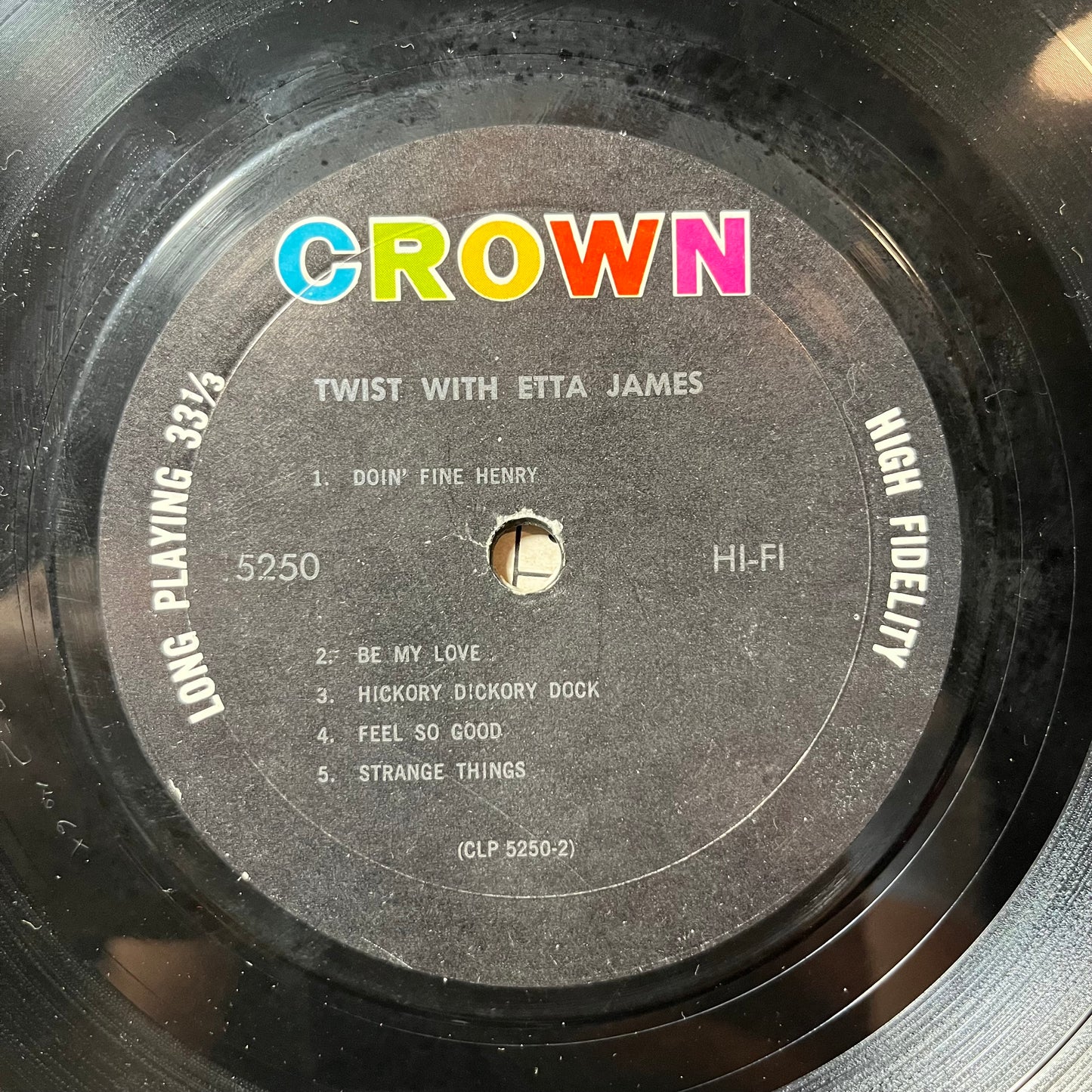 Twist With Etta James (VINYL) | Very Good Plus Plus (VG++) Very Good Plus (VG+) - FUNK / USED *VERY GOOD++*