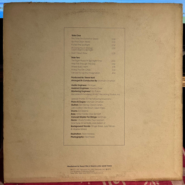 His California Album | Very Good Plus (VG+) Very Good (VG)