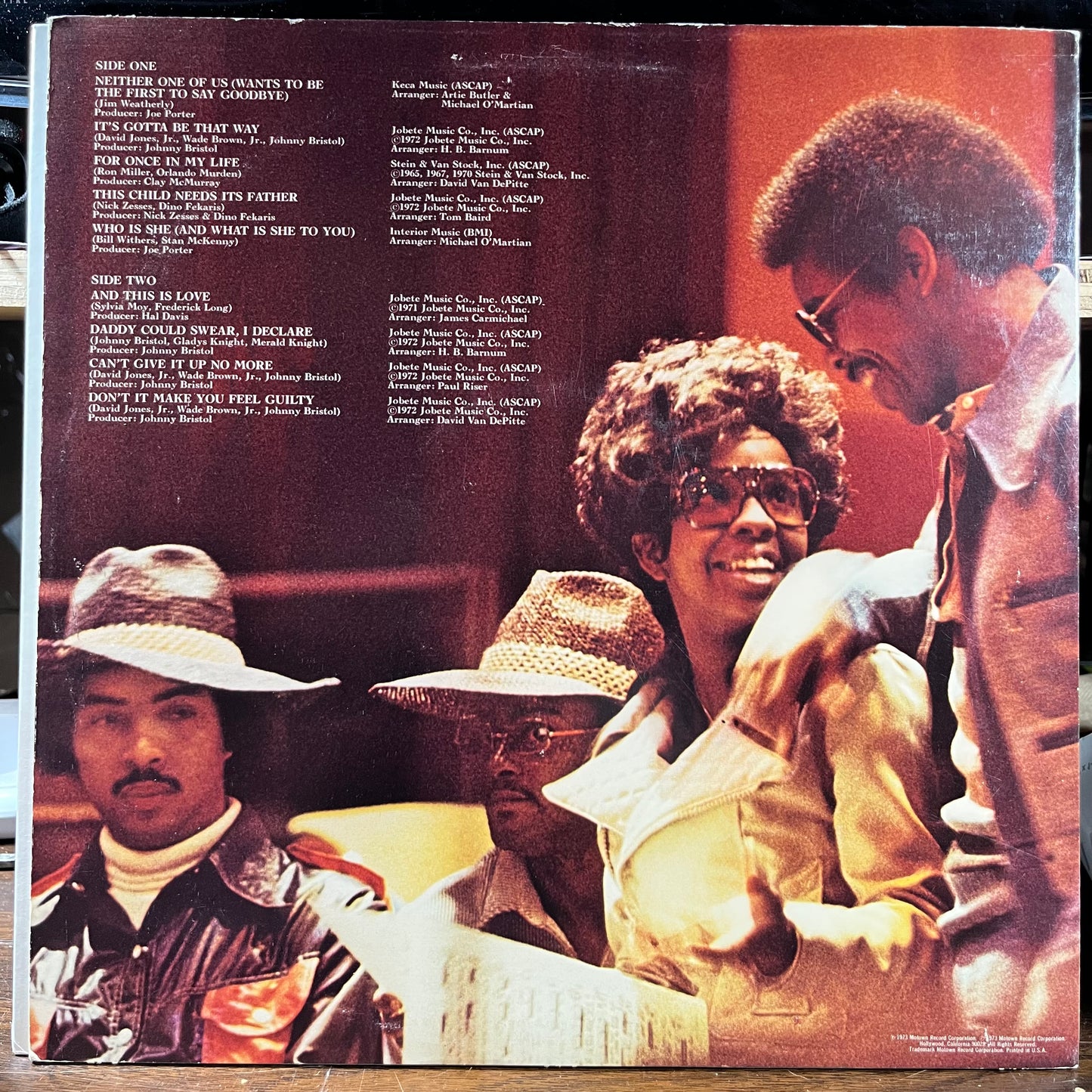 Neither One Of Us (VINYL) | Very Good Plus (VG+) Excellent+ (EX+) - FUNK / USED *VERY GOOD+*