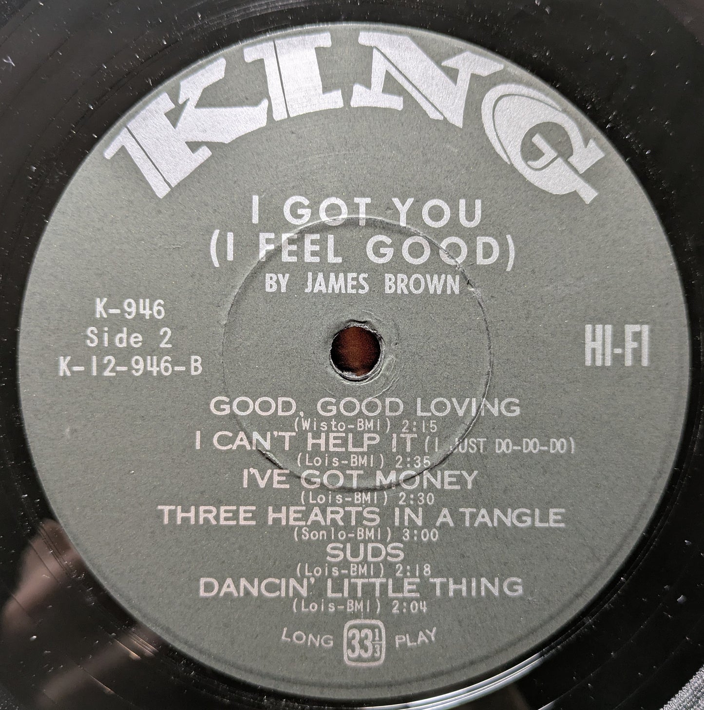 I Got You (I Feel Good) (VINYL) | Very Good (VG) Near Mint (NM or M-) - FUNK / USED *VERY GOOD*