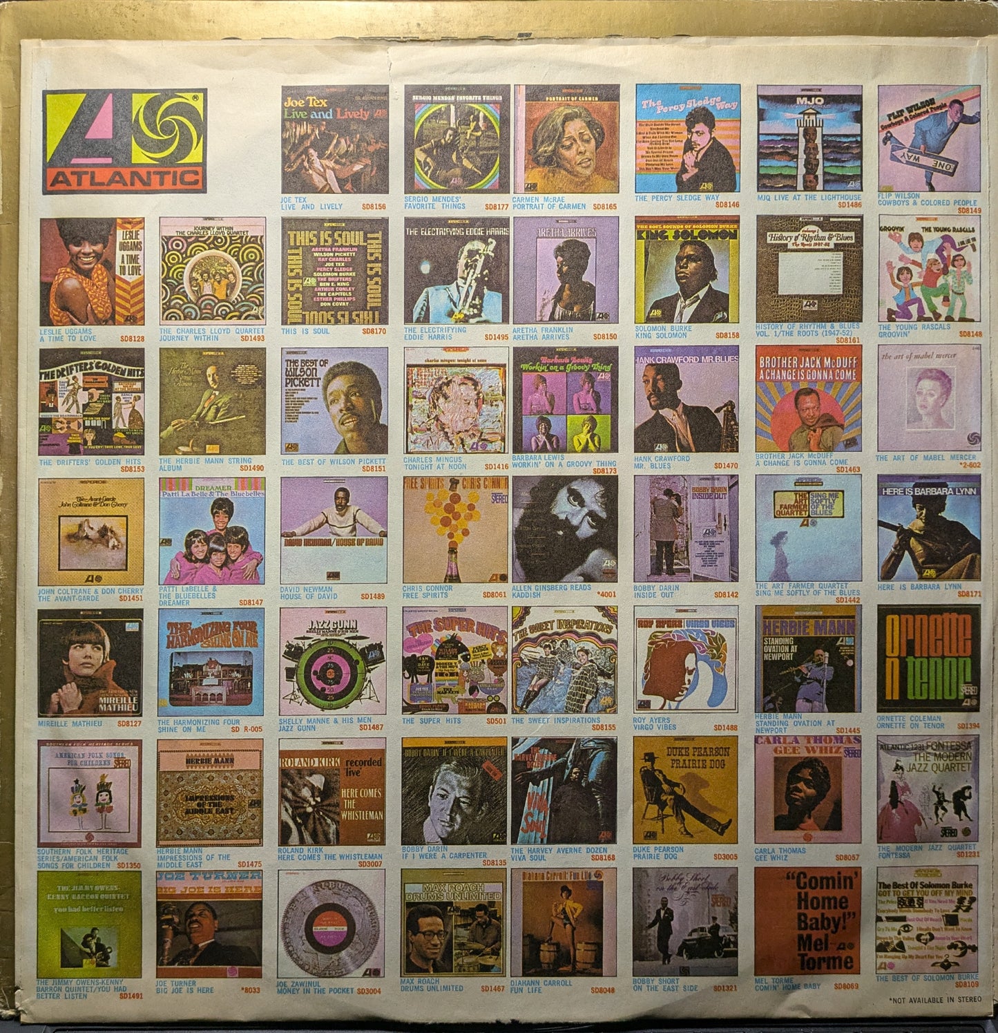 Aretha's Gold (VINYL) | Very Good (VG) Very Good Plus (VG+) - FUNK / USED *VERY GOOD*