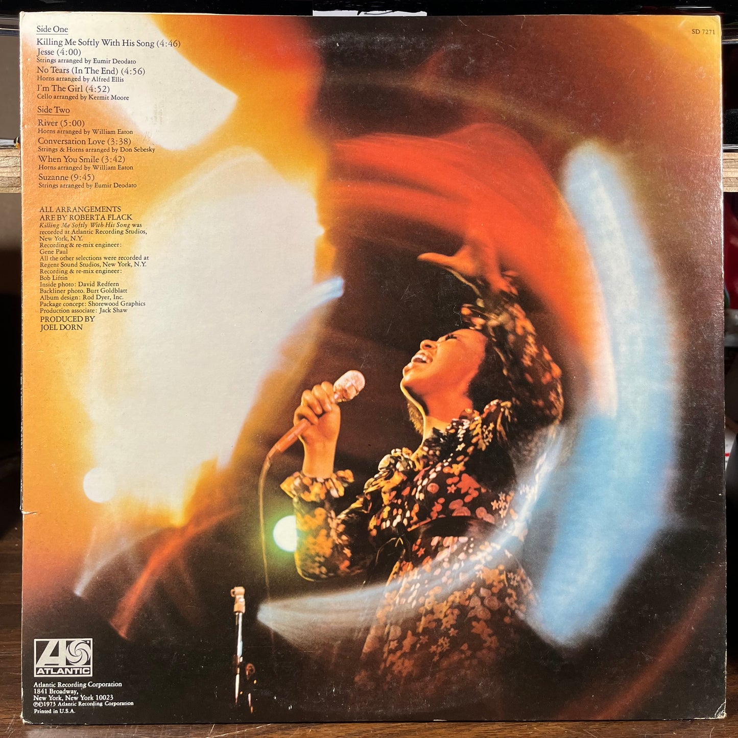 Killing Me Softly (VINYL) | Very Good (VG) Very Good Plus (VG+) - FUNK / USED *VERY GOOD*