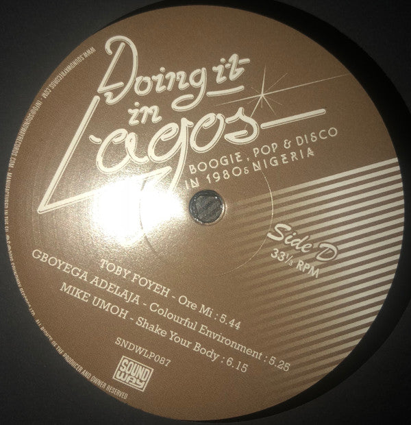 Doing It In Lagos (Boogie, Pop & Disco In 1980s Nigeria) (3LP) | Mint (M) Excellent (EX)