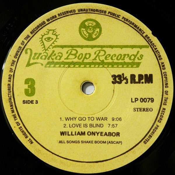 Who Is William Onyeabor? | Mint (M) Mint (M) - FUNK *SEALED*