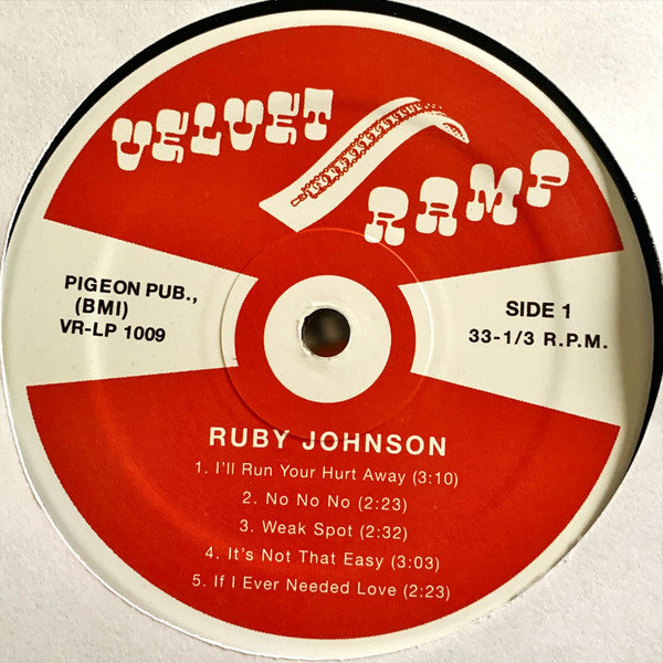 Ruby Johnson Ruby Johnson LP Mint (M) Mint (M)