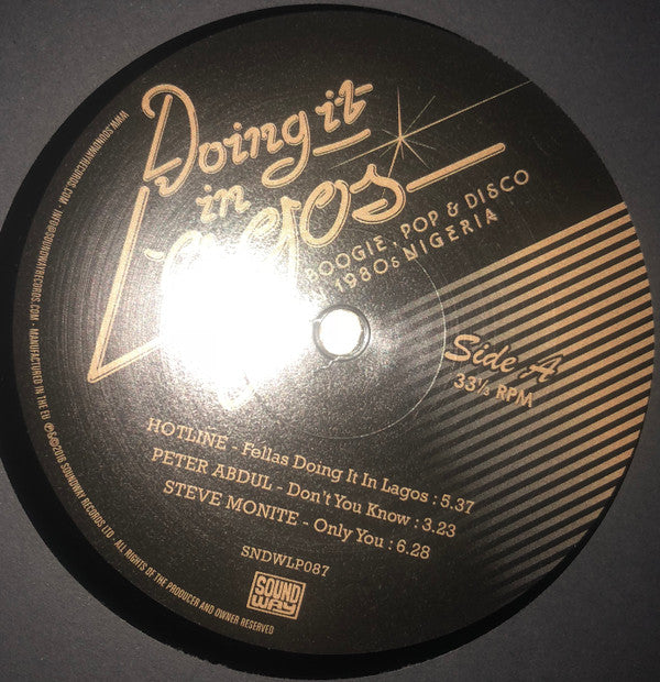Doing It In Lagos (Boogie, Pop & Disco In 1980s Nigeria) (3LP) | Mint (M) Excellent (EX)