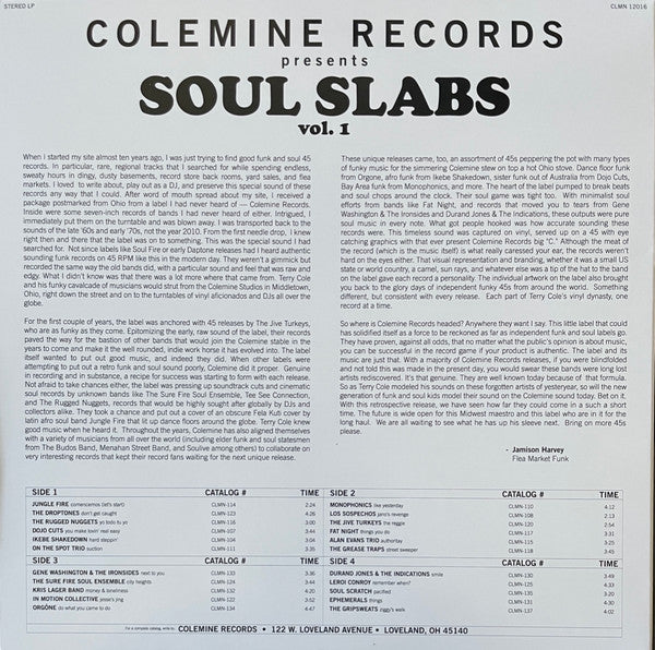 Soul Slabs Vol. 1 | Mint (M) Mint (M)