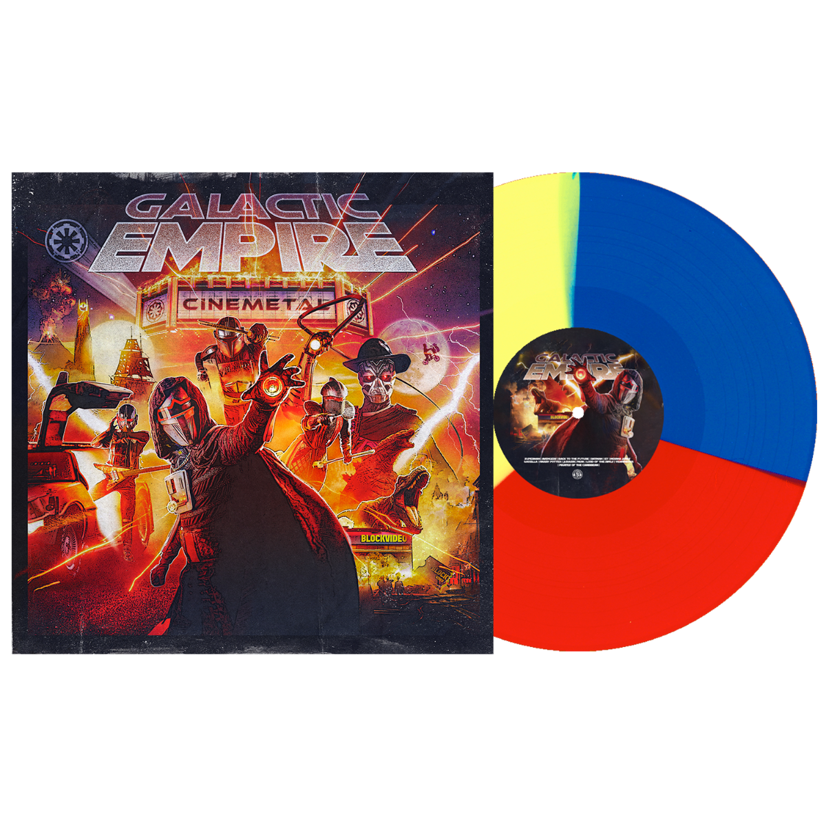 Cinemetal (Red/Yellow/Blue Vinyl) (Indie Exclusive) |