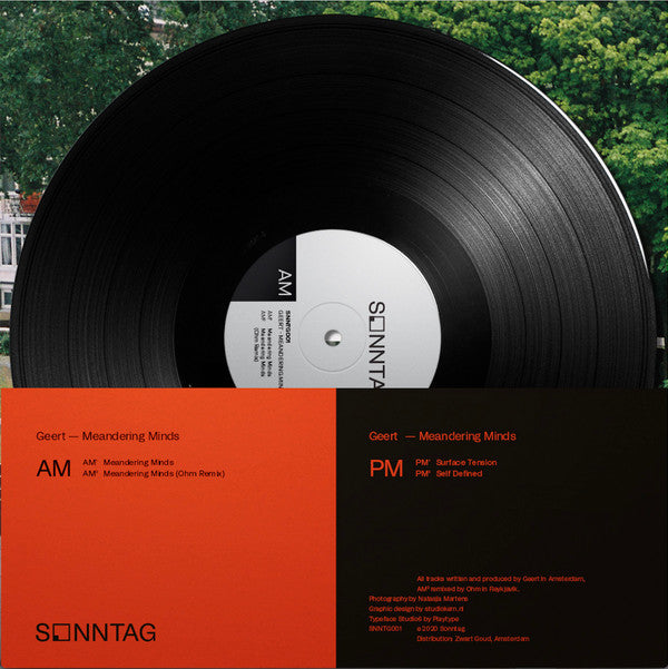 Meandering Minds EP | Mint (M) Mint (M) - TECHNO/DUB *NEW*