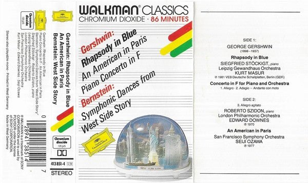 Rhapsody In Blue · West Side Story: Symphonic Dances | Near Mint (NM) Near Mint (NM)