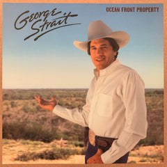 George Strait Ocean Front Property MCA Records LP, Album, Club, RE, RM, Blu Mint (M) Mint (M)