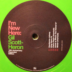 Gil Scott-Heron I'm New Here XL Recordings LP, Album, RE, Pin + LP, Gre Mint (M) Mint (M)