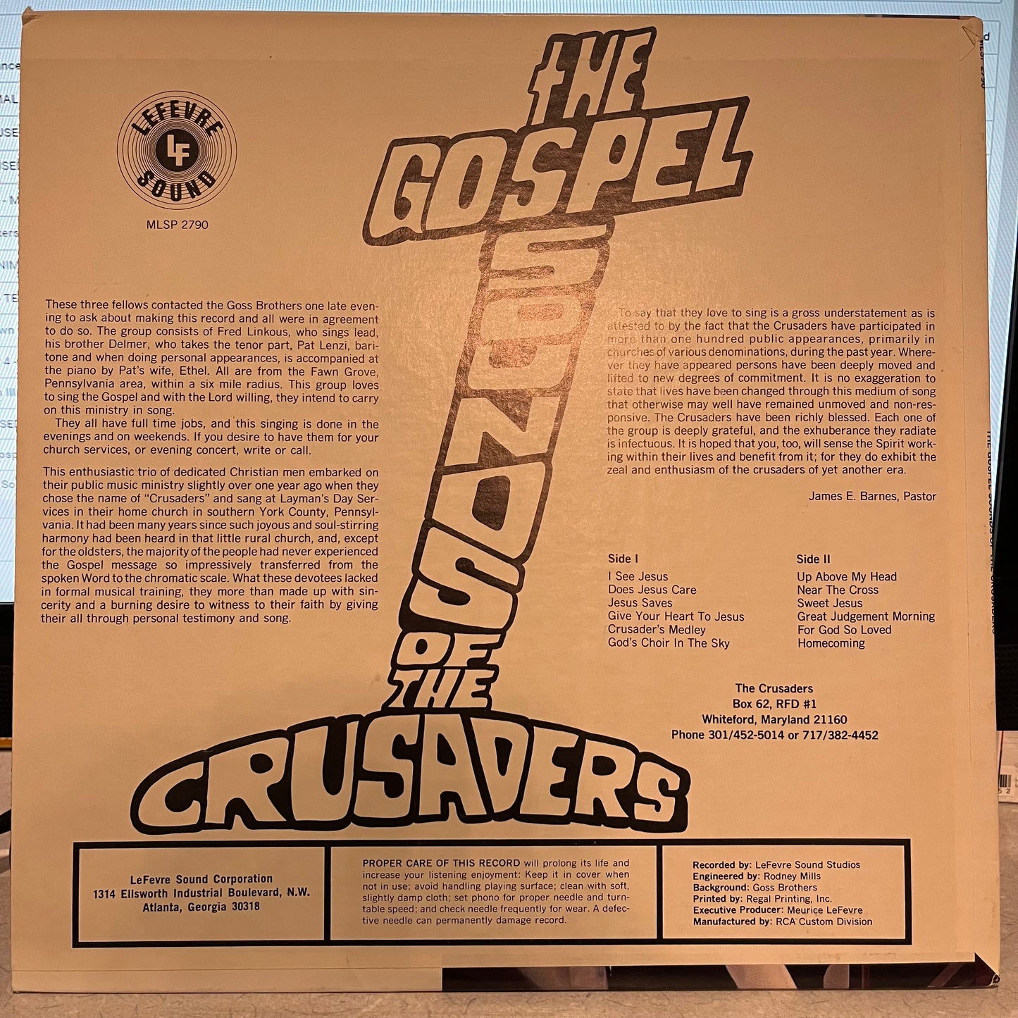 The Gospel Sounds Of The Crusaders | Near Mint (NM) Near Mint (NM)