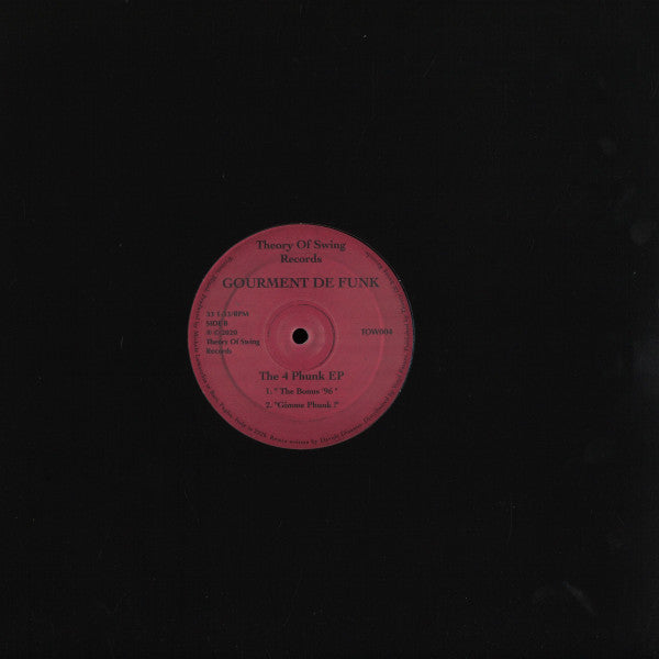 The 4 Phunk EP | Mint (M) Generic - HOUSE