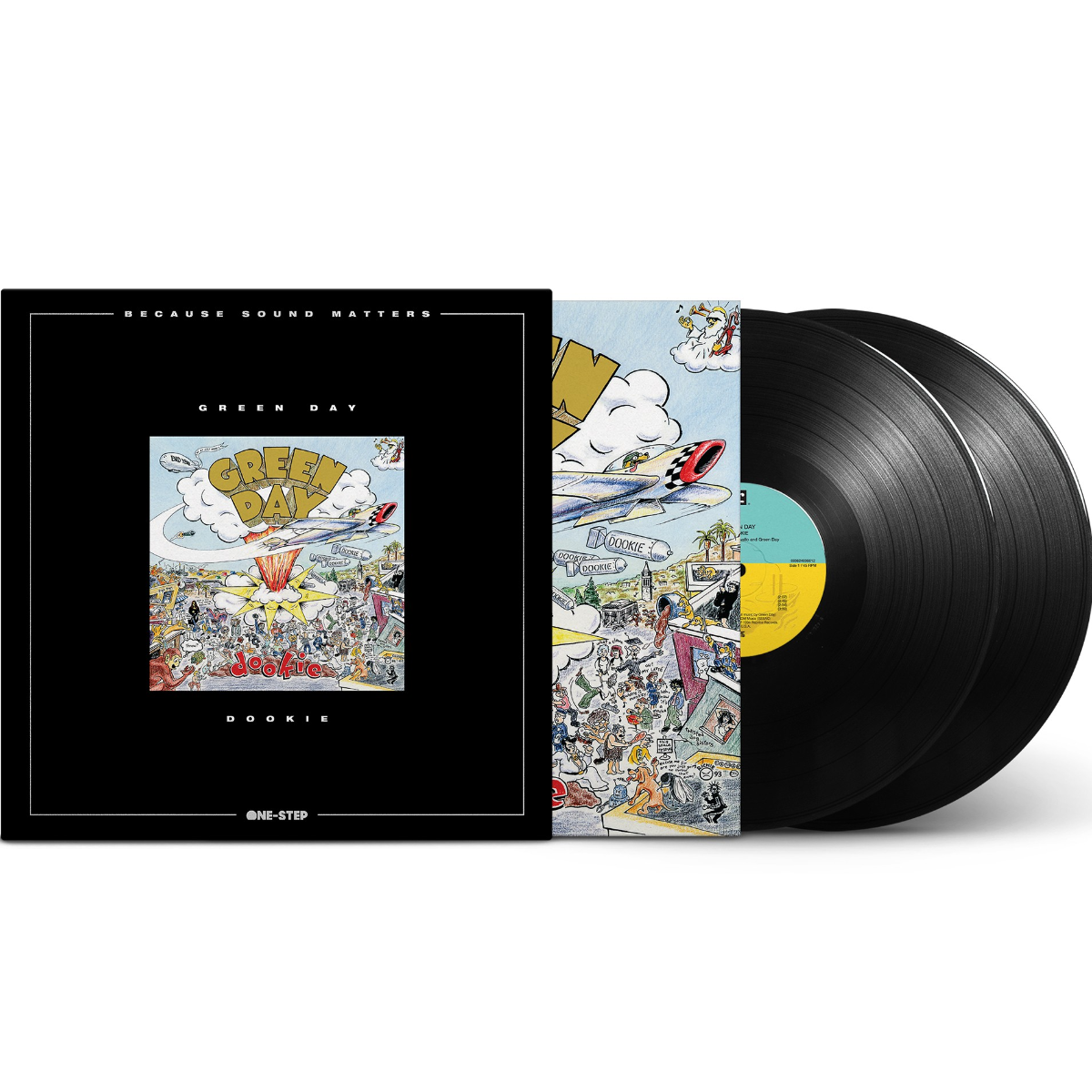 Dookie (ONE-STEP Vinyl) (Indie Exclusive, Limited Edition, Gatefold LP Jacket, Foil Embossed / Foil Stamped) |