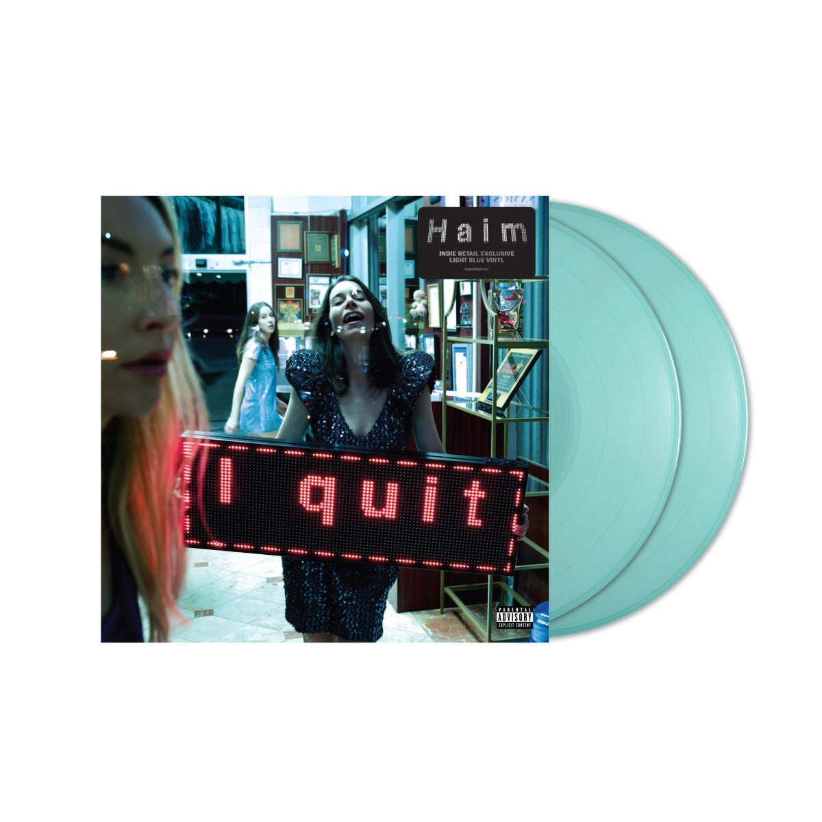 "I Quit" (2 Lp) (Translucent Blue Vinyl) (Gatefold Jacket) (Indie Exclusive) |