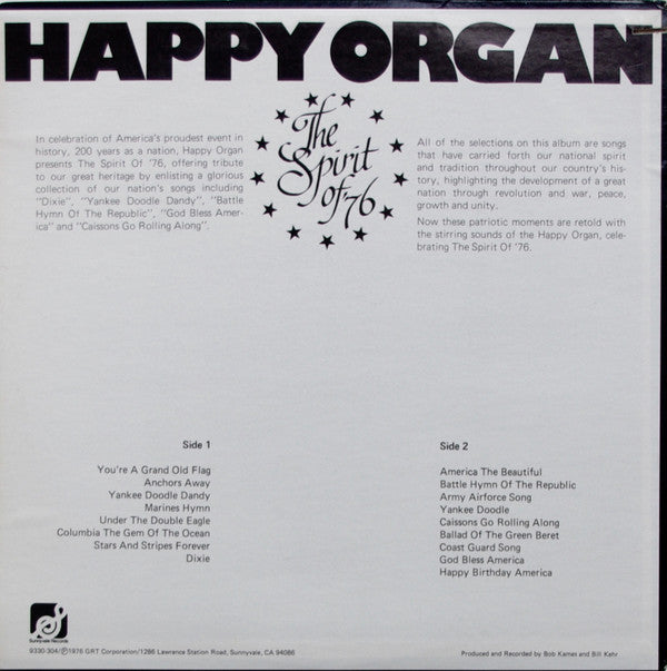 The Spirit Of '76 | Near Mint (NM) Near Mint (NM) - COUNTRY / USED *NEAR MINT*