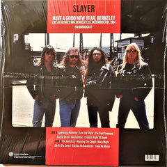 Slayer Have A Good New Year, Berkeley Live At Ruthie's Inn, Berkeley, CA. December 31st, 1984 - FM Broadcast - LP Mint (M) Mint (M)