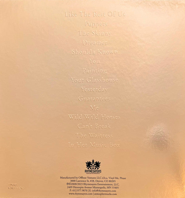 When Life Gives You Lemons, You Paint That Shit Gold | Mint (M) Mint (M) - HIP HOP *SEALED/COLOR/VMP*