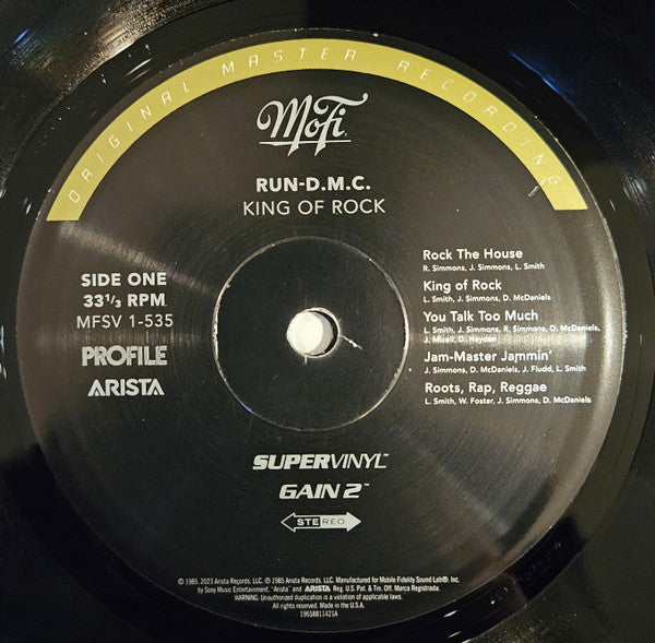 King Of Rock | Mint (M) Mint (M)