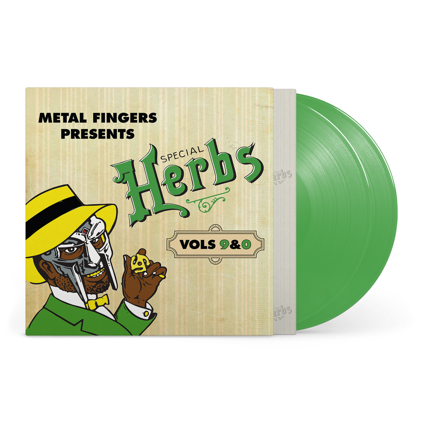 Metal Fingers Presents: Special Herbs Vol. 9 & 0 *PRE-ORDER 9/5/25*(EVERGREEN VINYL) | Mint (M) Mint (M) - HIP HOP *NEW/COLOR*