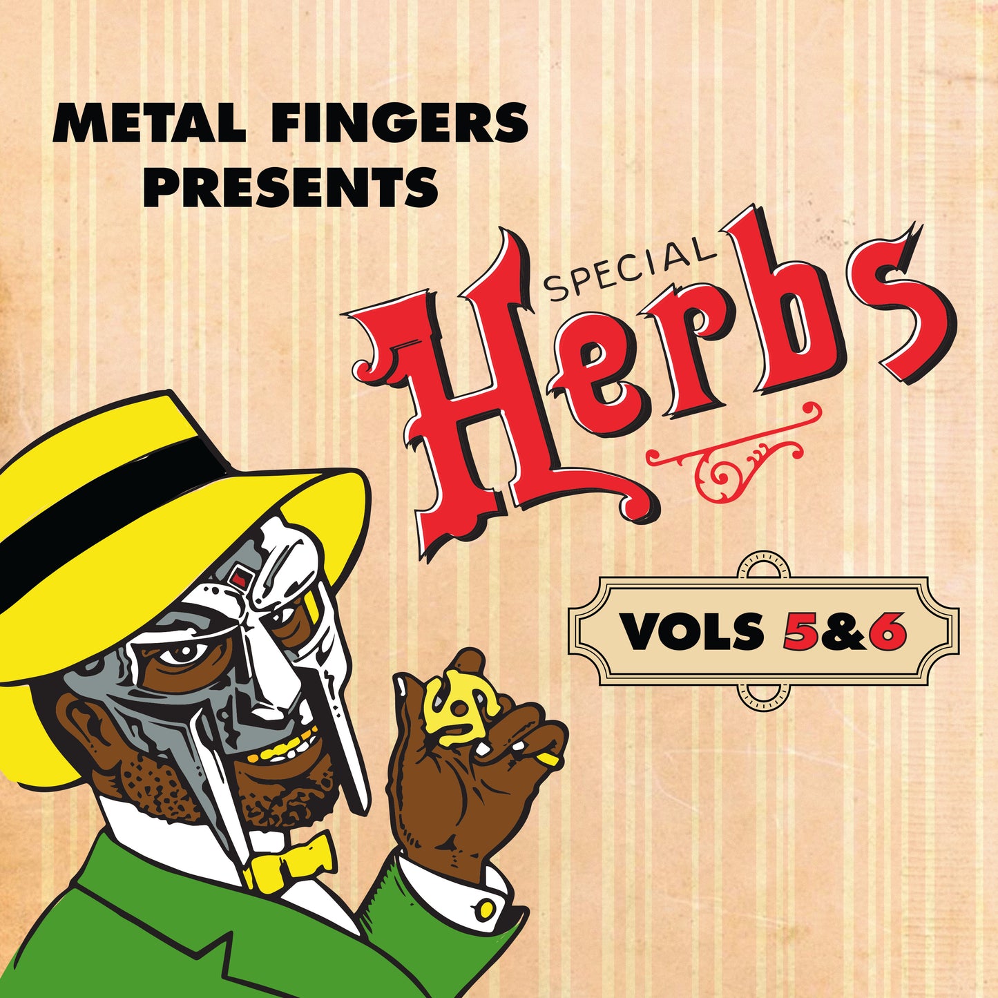 Metal Fingers Presents: Special Herbs Vol. 5 & 6 *PRE-ORDER 9/5/25*(APPLE RED VINYL) | Mint (M) Mint (M) - HIP HOP *NEW/COLOR*